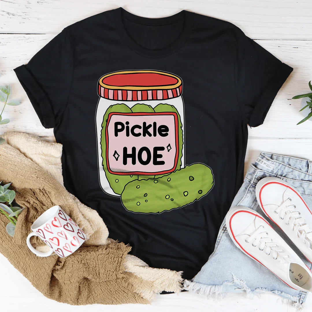 Pickle Hoe Tee Peachy Sunday