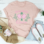 Pickleball Queen Tee Peachy Sunday