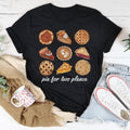 Pie For Two Please Pregnancy Tee Peachy Sunday