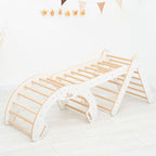 3 in 1 Pikler Triangle Set: Pikler Triangle + Arch + Ladder - SJB-DIAMOND ELITES