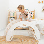 3 in 1 Pikler Triangle Set: Pikler Triangle + Arch + Ladder - SJB-DIAMOND ELITES