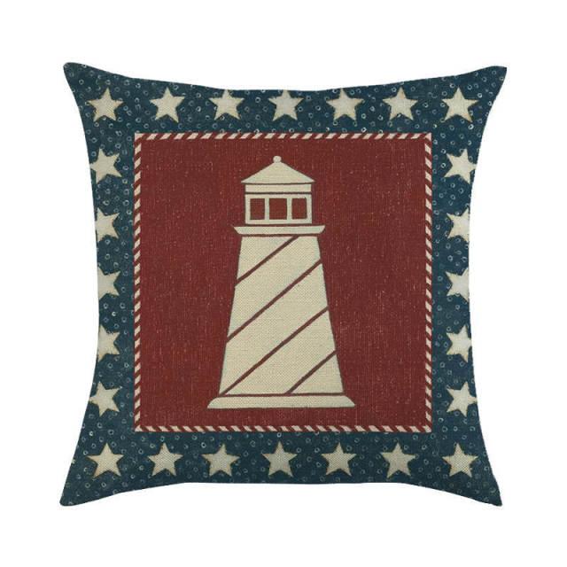 Pillowcase Sofa Cushion Cover Decoration Linen Pillow Case Higher Quality Marine Sea Life Pillow Covers Cases Super Soft Square Cushion Decorative Pillow Pattern Sofa Pillow Cover Couch Pillow 45x45CM Stevvex