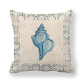 Pillowcase Sofa Cushion Cover Decoration Linen Pillow Case Higher Quality Marine Sea Life Pillow Covers Cases Super Soft Square Cushion Decorative Pillow Pattern Sofa Pillow Cover Couch Pillow 45x45CM Stevvex