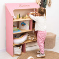 Pink Dollhouse Bookcase - SJB-DIAMOND ELITES