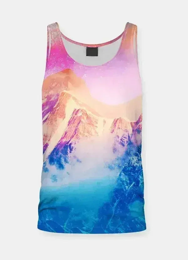 Pink Sky  Sublimation Adult Tank Top - SJB-DIAMOND ELITES
