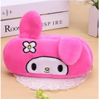 Pink Students Pencil Case Colorful Cartoon Pen Bag With Zipper For Girls Boys School Stationery Organizer Cosmetic Bag Stevvex