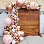 Pink White And Gold Balloon Garland Arch Kit For Bridal Shower Wedding Decors Baby Shower Party Decoration For Girls Birthday Stevvex