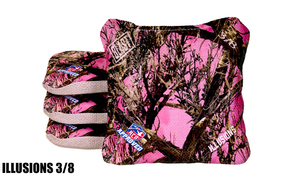 Pink Camo Illusions (3/8) - ACO Pro Bag. - SJB-DIAMOND ELITES