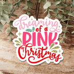 Pink Christmas Hanging Air Freshener Scented Car Home Closet Office Ornament BandsCo Straps