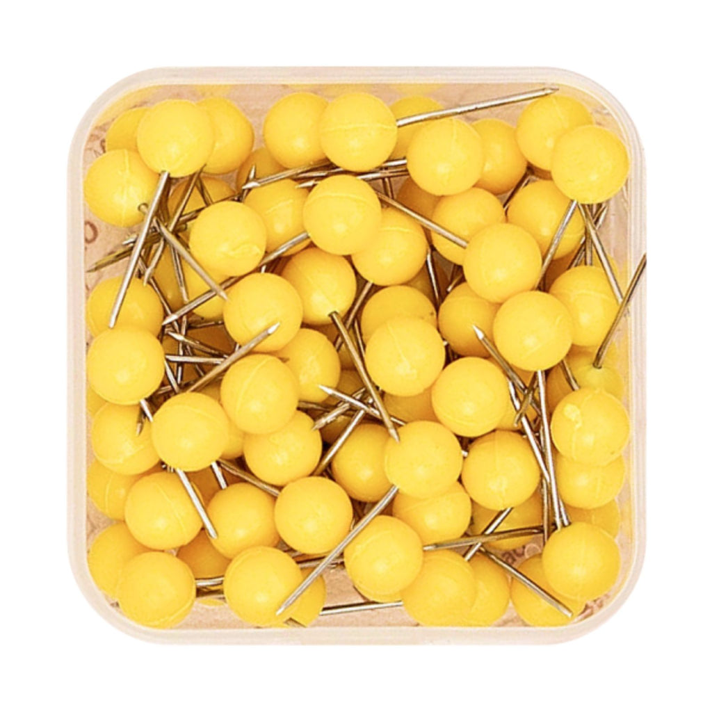 Canvas Push Pins - Yellow - SJB-DIAMOND ELITES