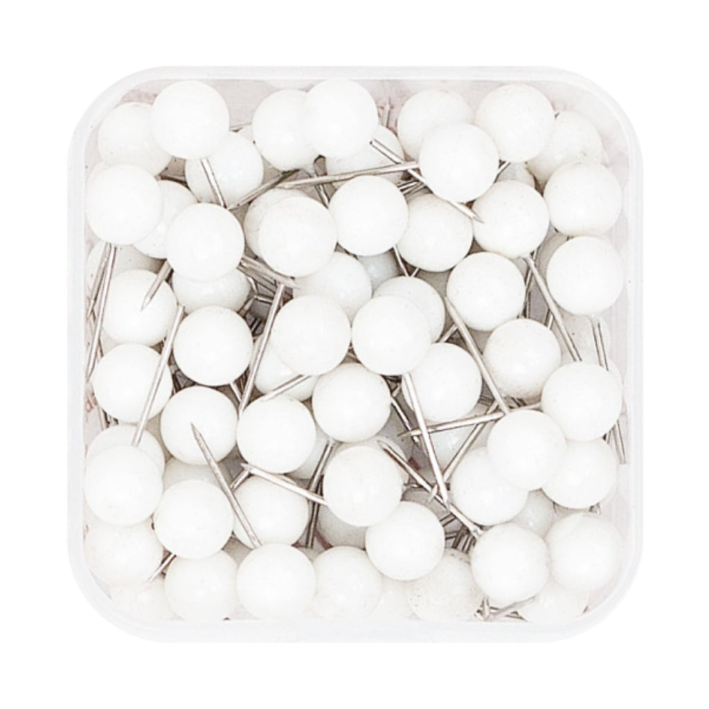 Canvas Push Pins - White - SJB-DIAMOND ELITES