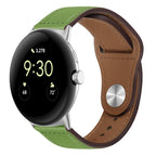 Pixel Watch 1 2 3 4 41mm 45mm Leather Band - Genuine
