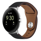 Pixel Watch 1 2 3 4 41mm 45mm Leather Band - Genuine