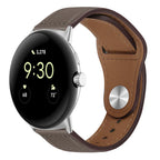 Pixel Watch 1 2 3 4 41mm 45mm Leather Band - Genuine