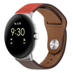 Pixel Watch 1 2 3 4 41mm 45mm Leather Band - Genuine