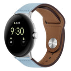 Pixel Watch 1 2 3 4 41mm 45mm Leather Band - Genuine