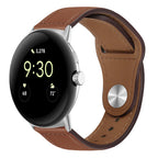 Pixel Watch 1 2 3 4 41mm 45mm Leather Band - Genuine