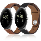 Pixel Watch 1 2 3 4 41mm 45mm Leather Band - Genuine
