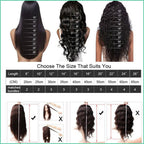 Pixie Cut Short Curly Wig Human Hair Wigs Pre Plucked Brazilian Deep Water Wave Virgin Lace Front Wig For Women With Baby Hair Wigs For Black Women Gifts for Girlfriends Stevvex