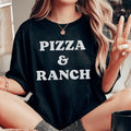 Pizza & Ranch Tee Peachy Sunday