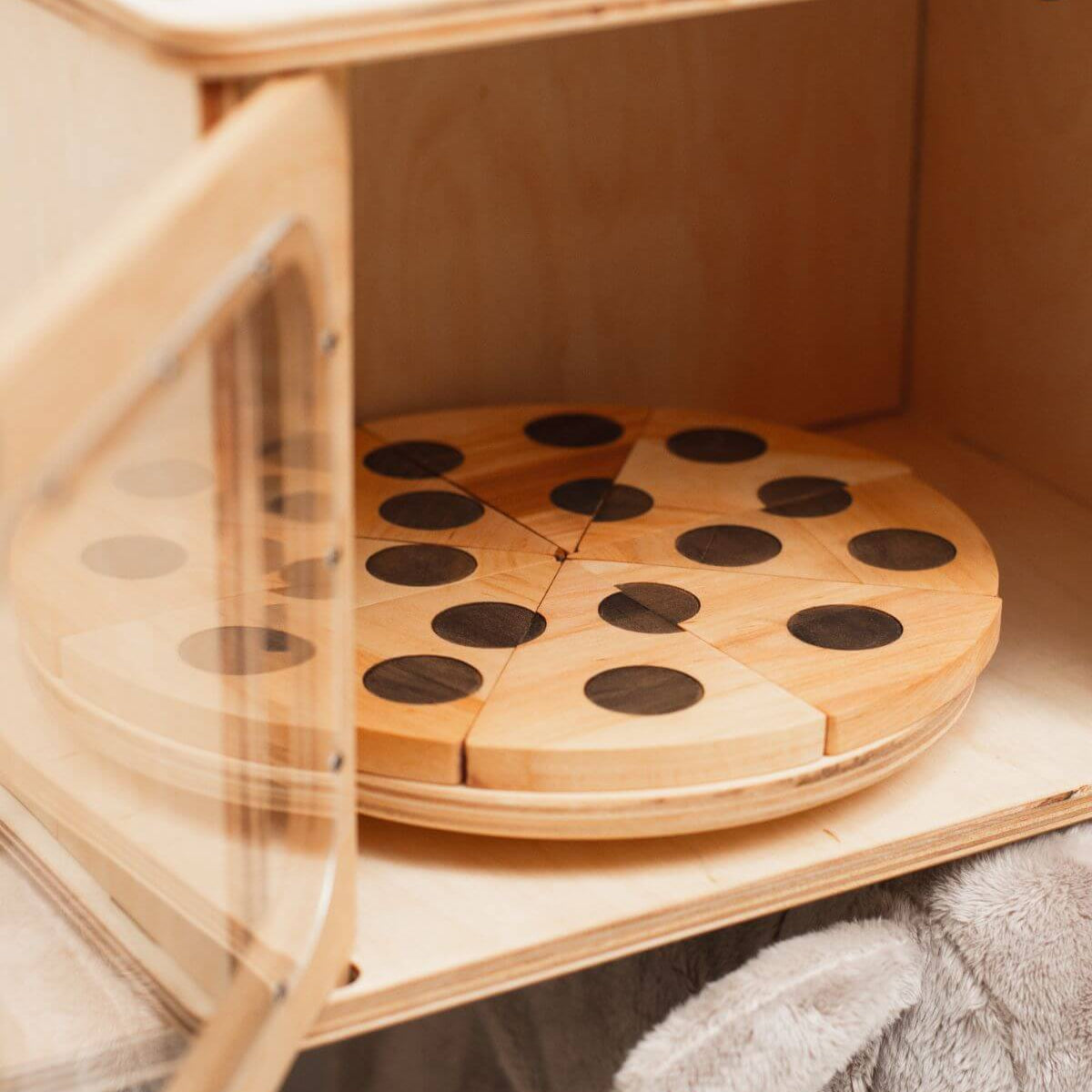 Wooden pizza toy - SJB-DIAMOND ELITES