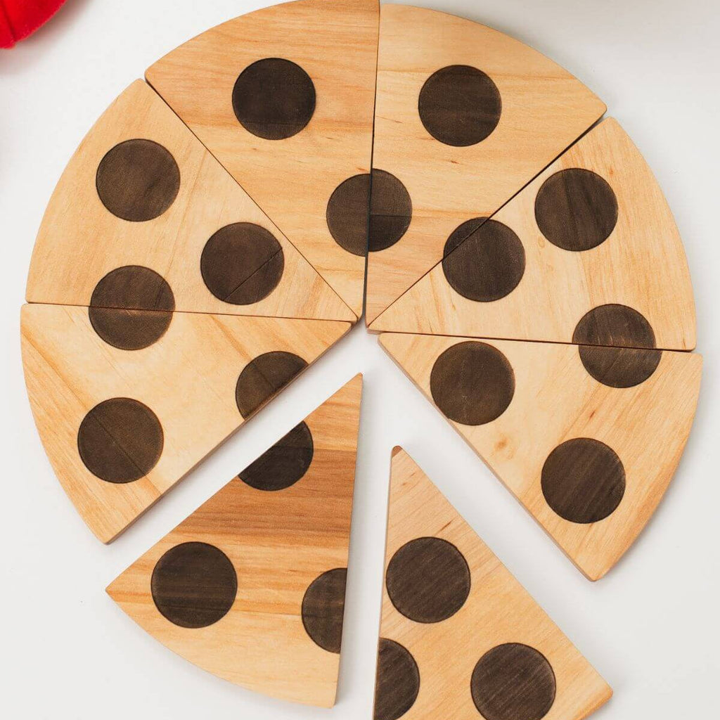 Wooden pizza toy - SJB-DIAMOND ELITES