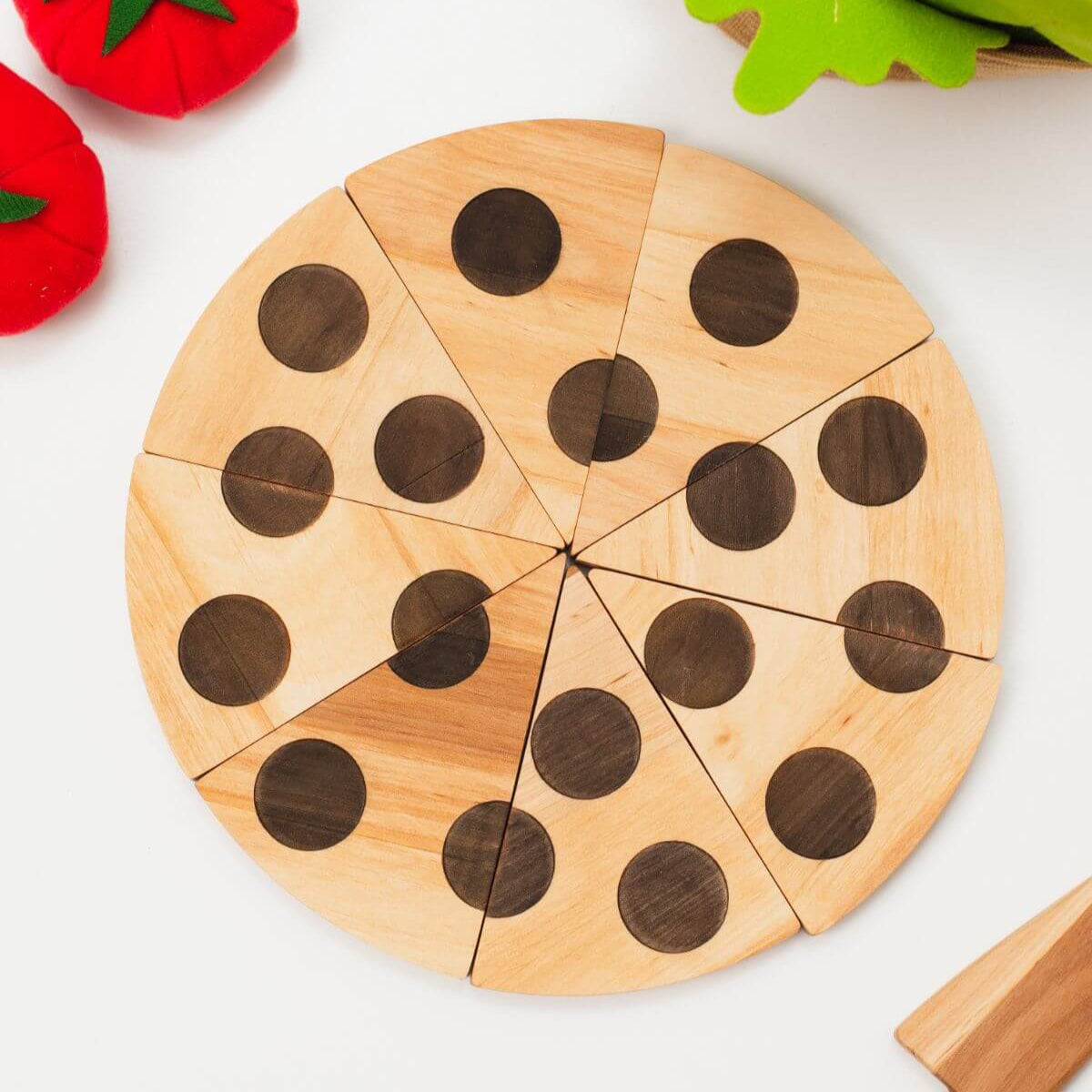 Wooden pizza toy - SJB-DIAMOND ELITES