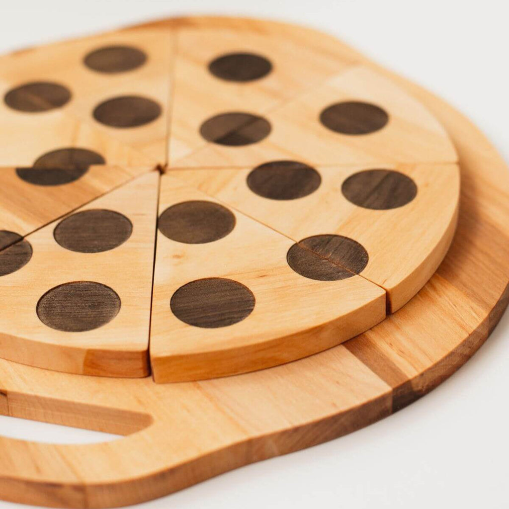 Wooden pizza toy - SJB-DIAMOND ELITES