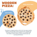 Wooden pizza toy - SJB-DIAMOND ELITES