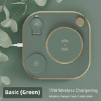 15w Fast 3 In 1 Wireless Charger Lamp Pi-Mart