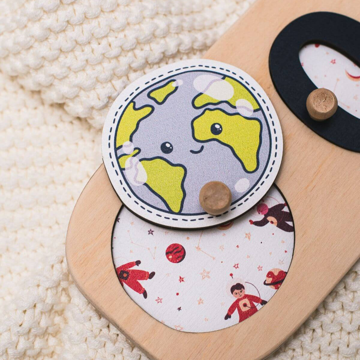 Wooden Planet Puzzle - SJB-DIAMOND ELITES