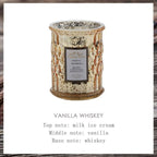 Plant Essential Oil Scented Candle Natural Coconut Wax Smokeless Candles 100% Coconut Hand Poured Coconut Candle Highly Scented Soothe Nerves Glass Cup Aromatic Candle Birthday Gift Stevvex