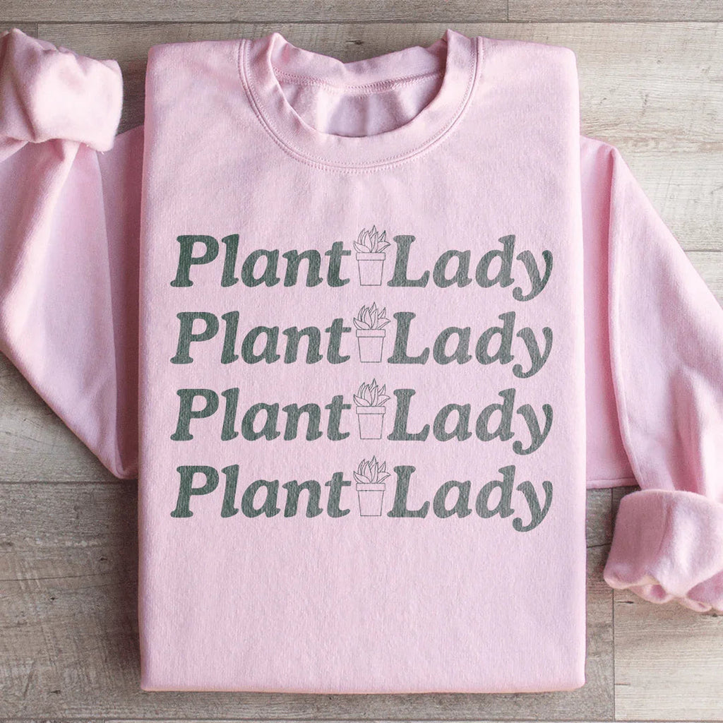 Plant Lady Sweatshirt Peachy Sunday