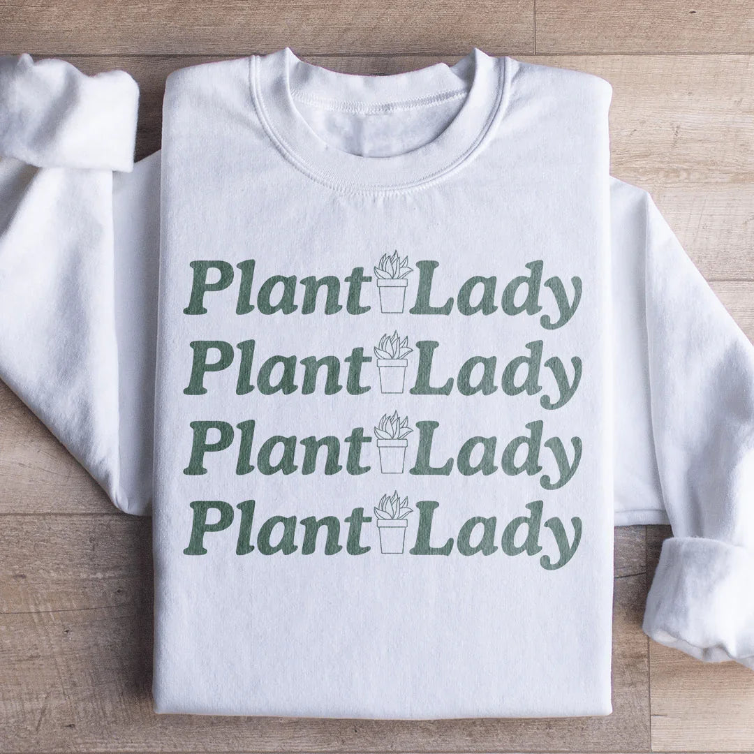 Plant Lady Sweatshirt Peachy Sunday