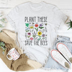 Plant These Save The Bees Tee Peachy Sunday