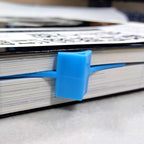 Plastic Book Page Holder Thumb Bookmark Reading Accessories Gifts For Readers Book Lovers Bookworm Librarian Literary Blue Multifunction Plastic Thumb Book Page Holder Book Marker Bookmark Superior Quality And Creative Convenient Stevvex