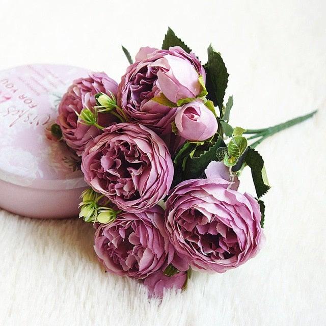 Plastic Vases Anti-ceramic Unbreakable Basket Imitation Rattan Flower Vase For Home Décor Desktop Decoration Living Room Office or Bookshelf Stevvex