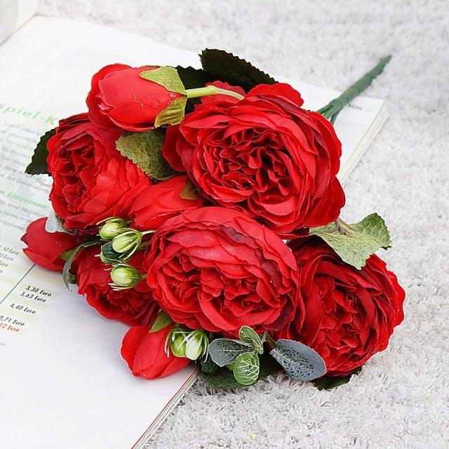 Plastic Vases Anti-ceramic Unbreakable Basket Imitation Rattan Flower Vase For Home Décor Desktop Decoration Living Room Office or Bookshelf Stevvex