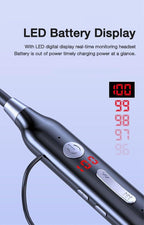 Playback Bluetooth Headphone Bass Wireless Headphones Sport Stereo Bluetooth Earphone Neckband Music Headset Updated Design with Industry Leading Sound & Improved Comfort, Long Wireless Range, Up to 24 Hours of Talk Time Stevvex