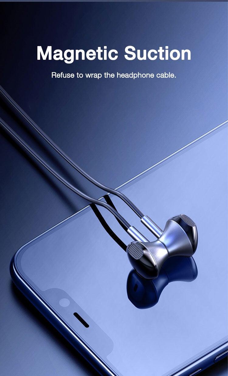 Playback Bluetooth Headphone Bass Wireless Headphones Sport Stereo Bluetooth Earphone Neckband Music Headset Updated Design with Industry Leading Sound & Improved Comfort, Long Wireless Range, Up to 24 Hours of Talk Time Stevvex