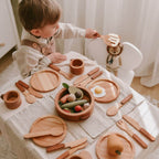 Wooden Play Kitchen Dishes - SJB-DIAMOND ELITES
