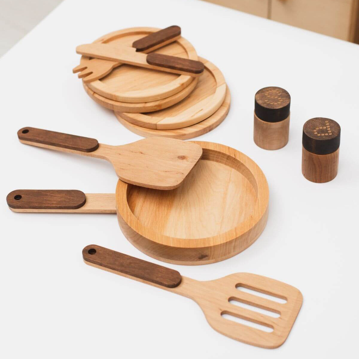 Wooden Play Kitchen Dishes - SJB-DIAMOND ELITES
