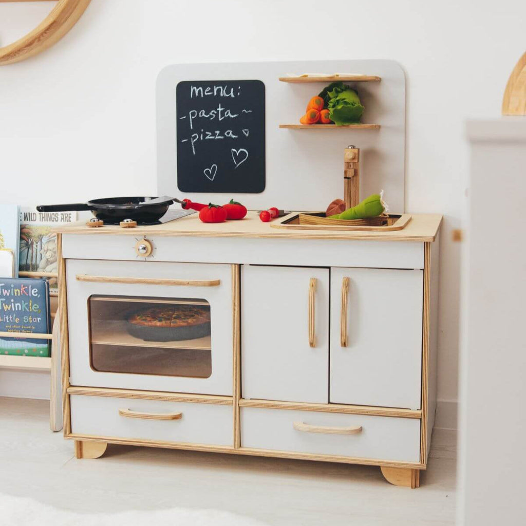 Wooden Play Kitchen - SJB-DIAMOND ELITES