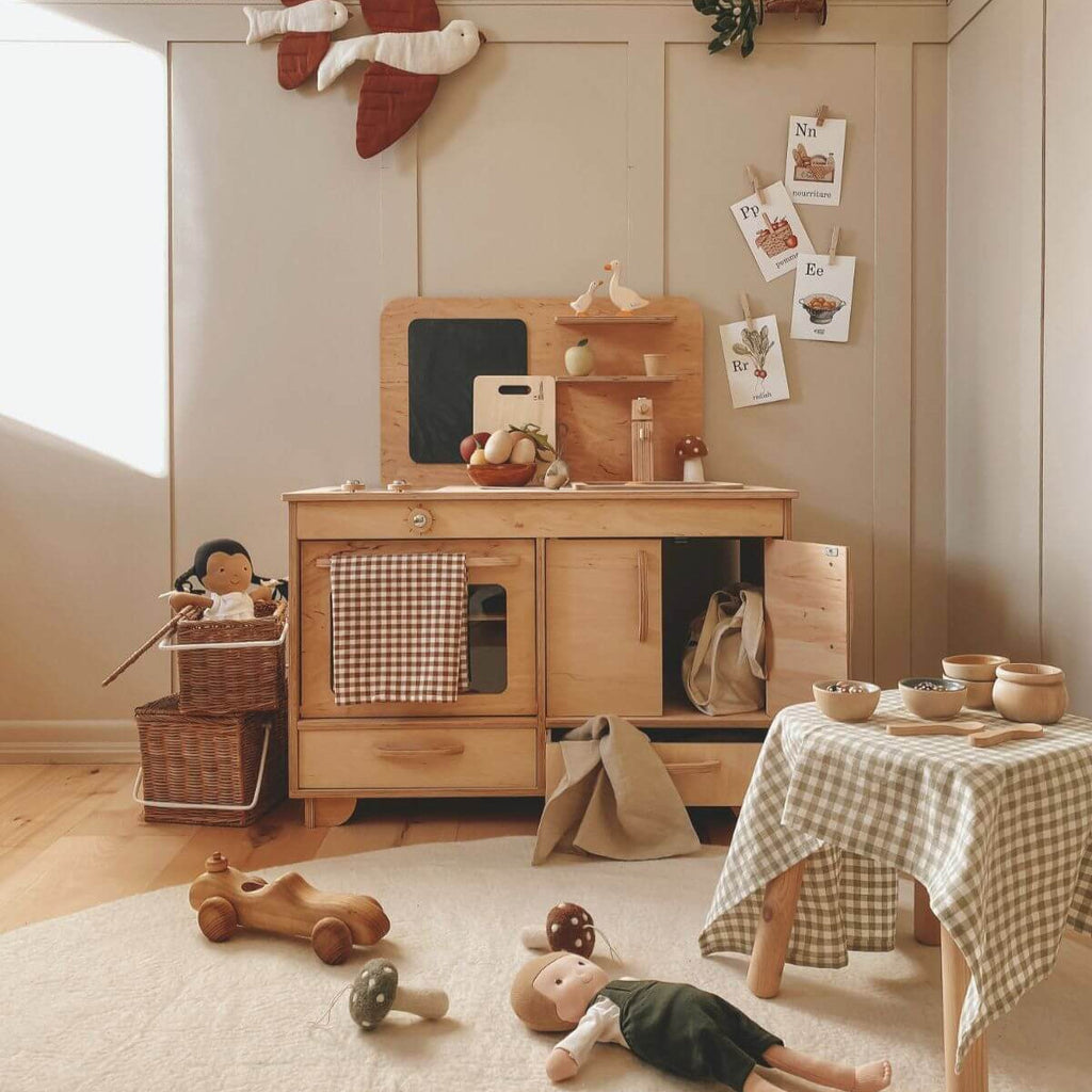 Wooden Play Kitchen - SJB-DIAMOND ELITES