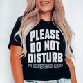 Please Do Not Disturb Tee Peachy Sunday