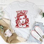 Please Hold Sarcasm Loading Tee Peachy Sunday