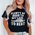 Plenty Of Room To Get Laid To Rest Tee Peachy Sunday