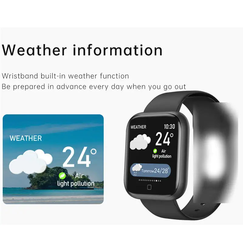 Unisex Smart Watch Pi-Mart