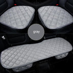 Plush Car Seat Covers Front Rear Full Set Choose Car Seat Cushion Car Memory Foam Heightening Seat Cushion Plush Seat Pad Protector Car Accessories  Lower Back Pain Relief Cushion Anti-Slip Stevvex