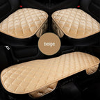 Plush Car Seat Covers Front Rear Full Set Choose Car Seat Cushion Car Memory Foam Heightening Seat Cushion Plush Seat Pad Protector Car Accessories  Lower Back Pain Relief Cushion Anti-Slip Stevvex
